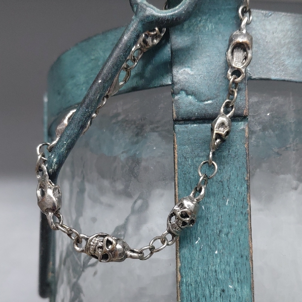 Stainless Steel Skull Bracelet